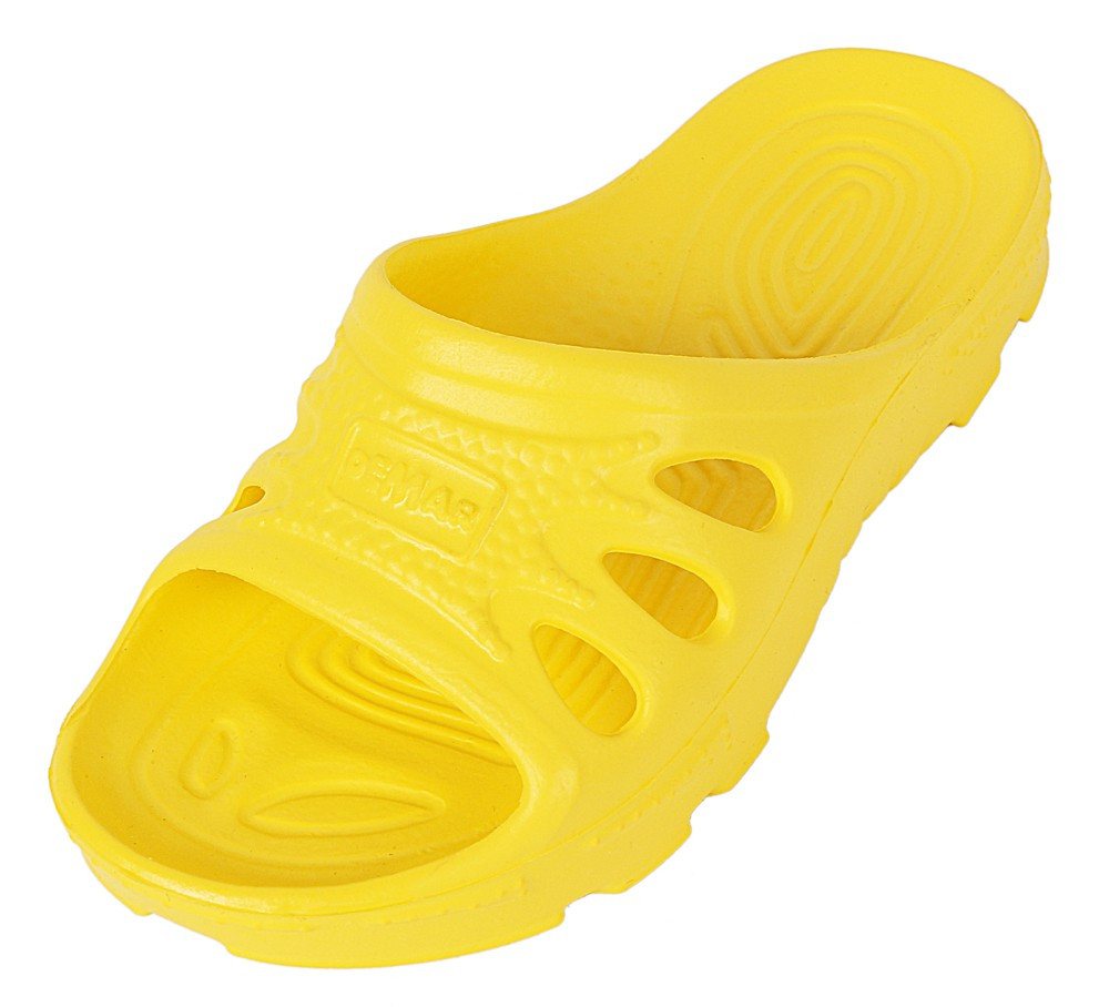 Sarcia.eu Gelbe Badelatschen/Flip-Flops Badeschuhe IBIZA DEMAR 30-31 EU Badeschuh