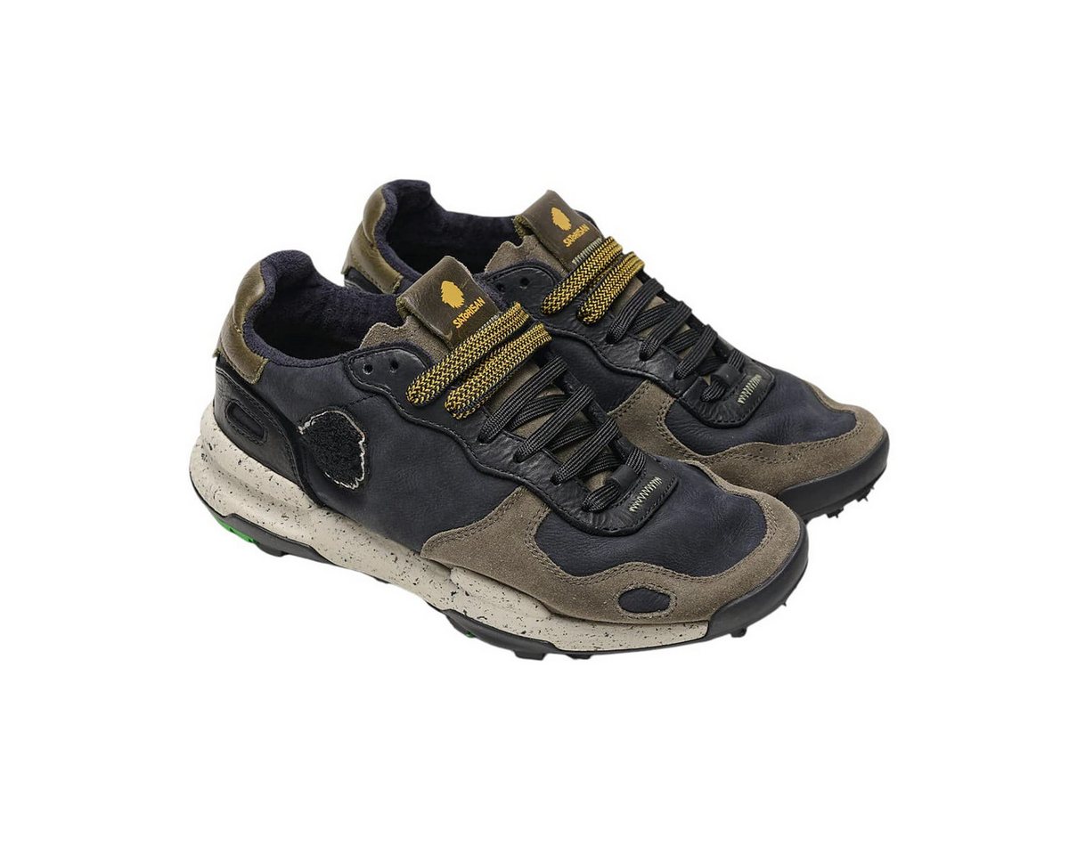 Satorisan Chacrona Premium schwarz/khaki Herren Sneaker