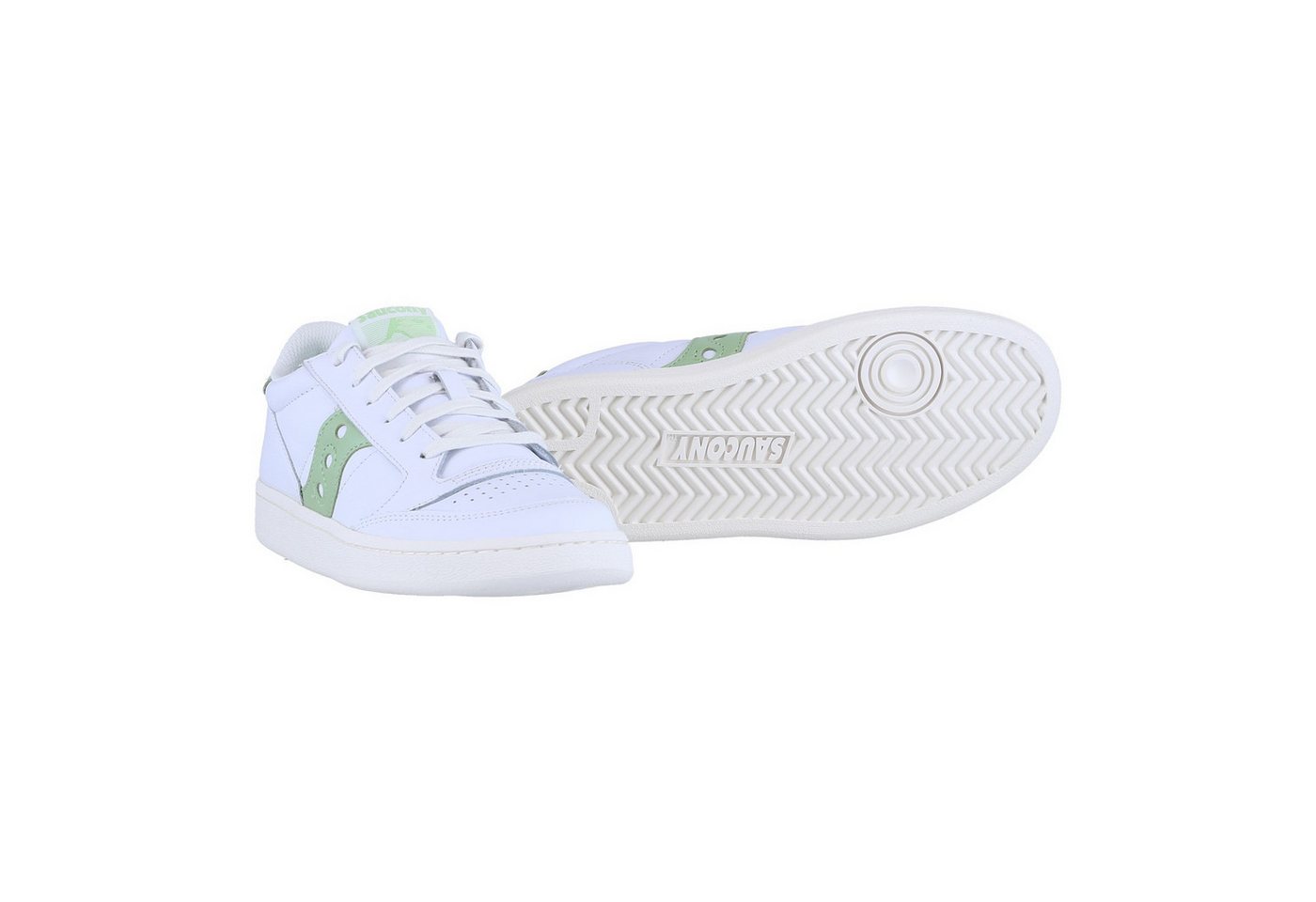 Saucony Jazz Court weiss/grün Damen Sneaker