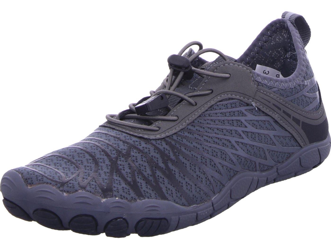 Scandi Barfußschuh 100% vegan (grau)