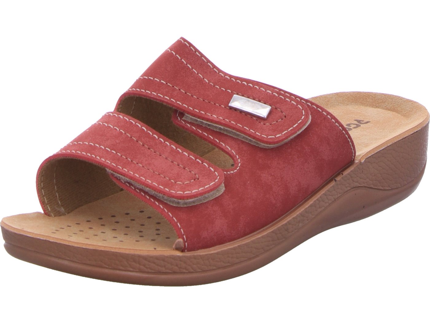 Scandi Keilpantolette (rot)