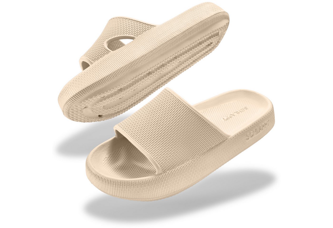 SCHLAPPY Original Wolkenschuhe & Badeschuhe für Damen & Herren Hausschuh vegan, wasserdicht, weich, atmungsaktiv
