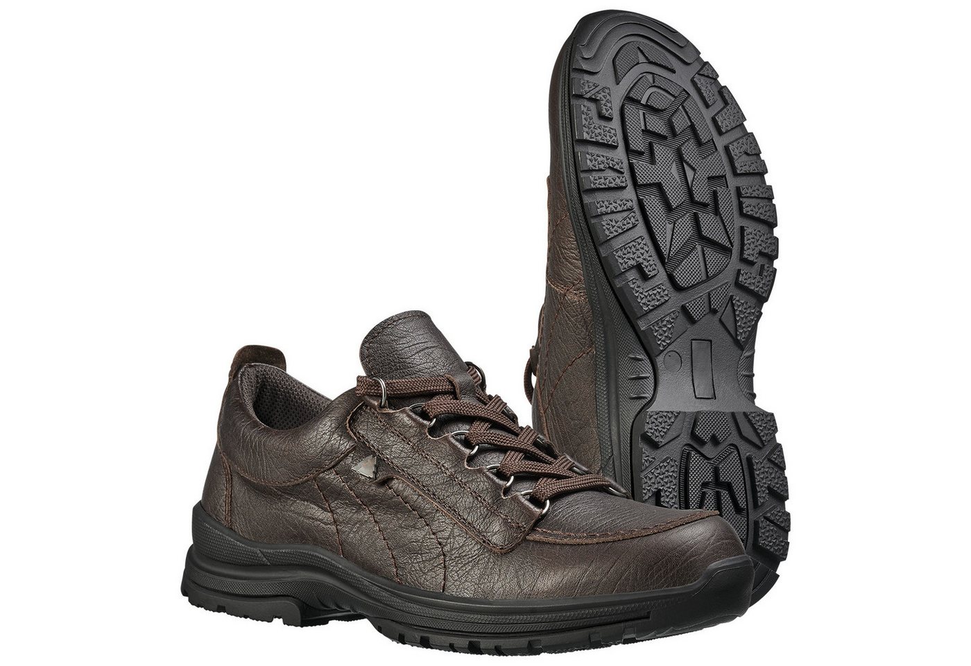 Schmidt Rindleder Wanderschuh (wasserabweisend Rindleder) Outdoorschuh Herren