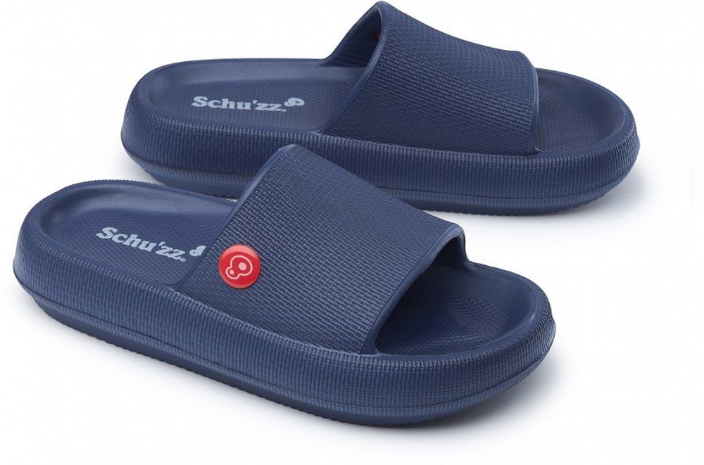 Schuzz Claquette Femme Badeschuh (blau)
