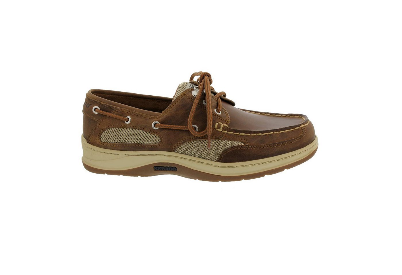 Sebago Clovehitch II, Full-Grain Leather Waxed, Brown Cinnamon, Wechse Bootsschuh