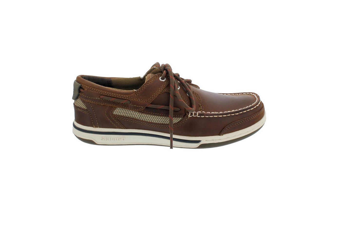 Sebago Triton Three-Eye, Full-Grain Leather, brown cinnamon 70004Z0-92 Bootsschuh