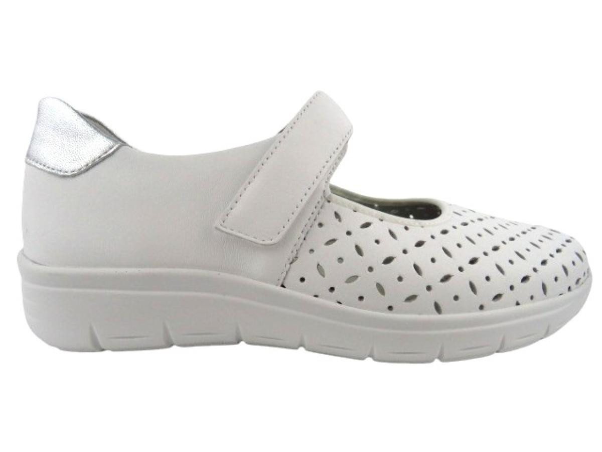 Semler Greta Nappa weiss H Ballerina