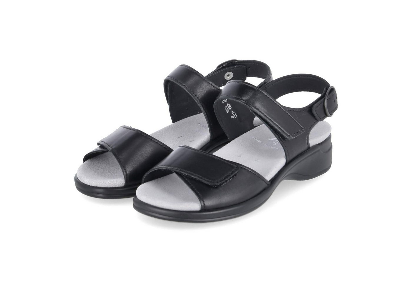 Semler H1285012/001 SP Damen Glattleder black Sandalette