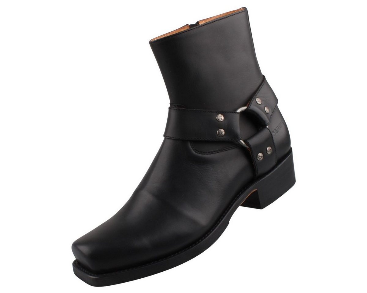 Sendra Boots 12851-Pull Oil Negro Stiefelette