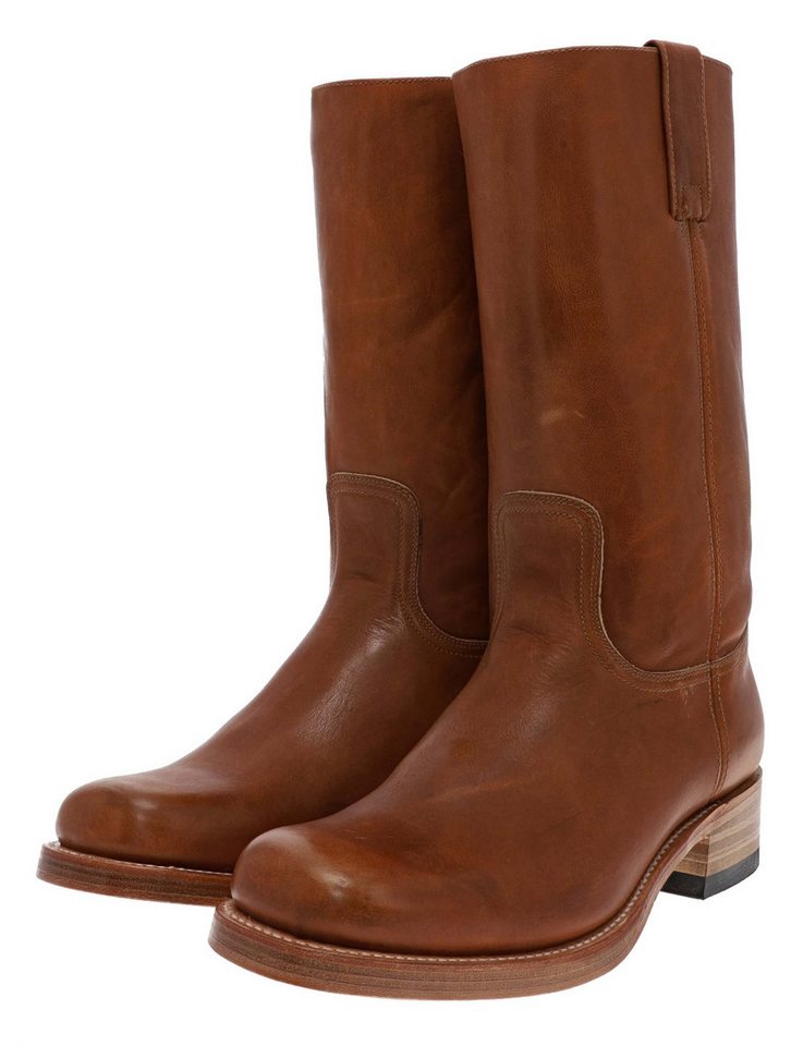 Sendra Boots ROEL 3162 Braun Cowboystiefel Rahmengenähte Western Stiefel