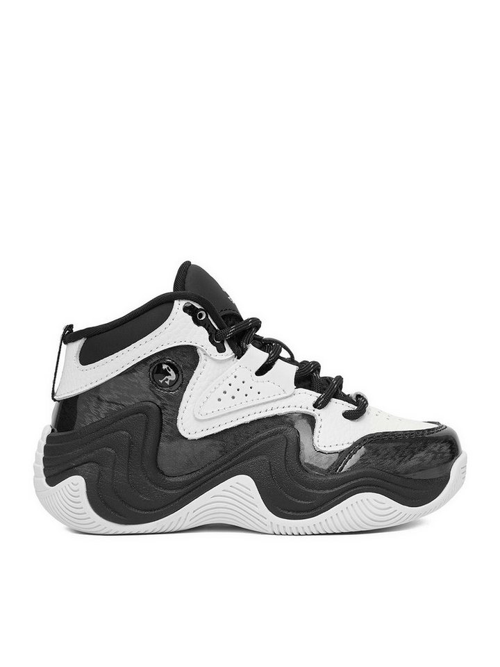 Shaq Basketballschuhe Junge Schwarz SHAQ-EO-JUGERNAUT AQ95041Y-BW Weiß Basketballschuh