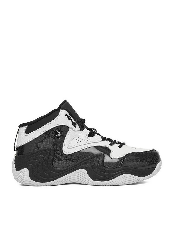 Shaq Basketballschuhe Junge Weiß SHAQ-EO-JUGERNAUT AQ95041B-BW Schwarz Basketballschuh