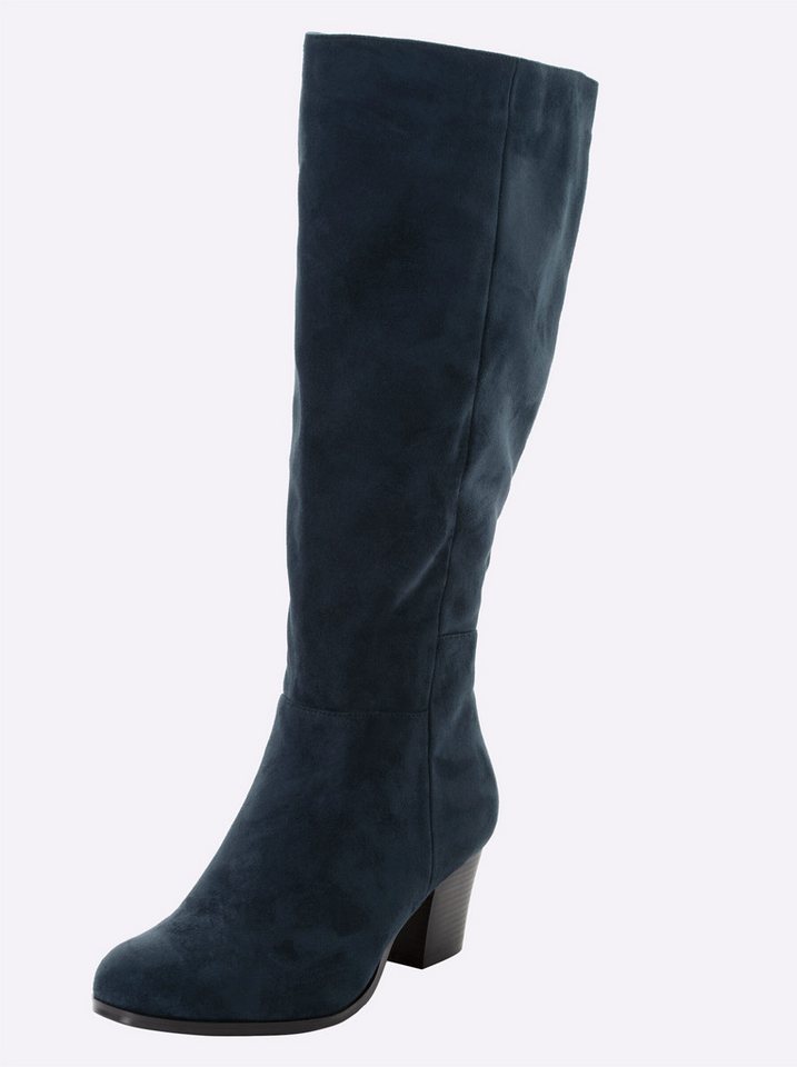 Sheego Weitschaftstiefel . Stiefel (blau)