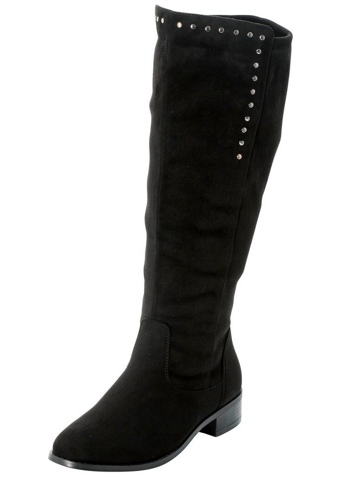 Sheego Weitschaftstiefel . Stiefel (schwarz)