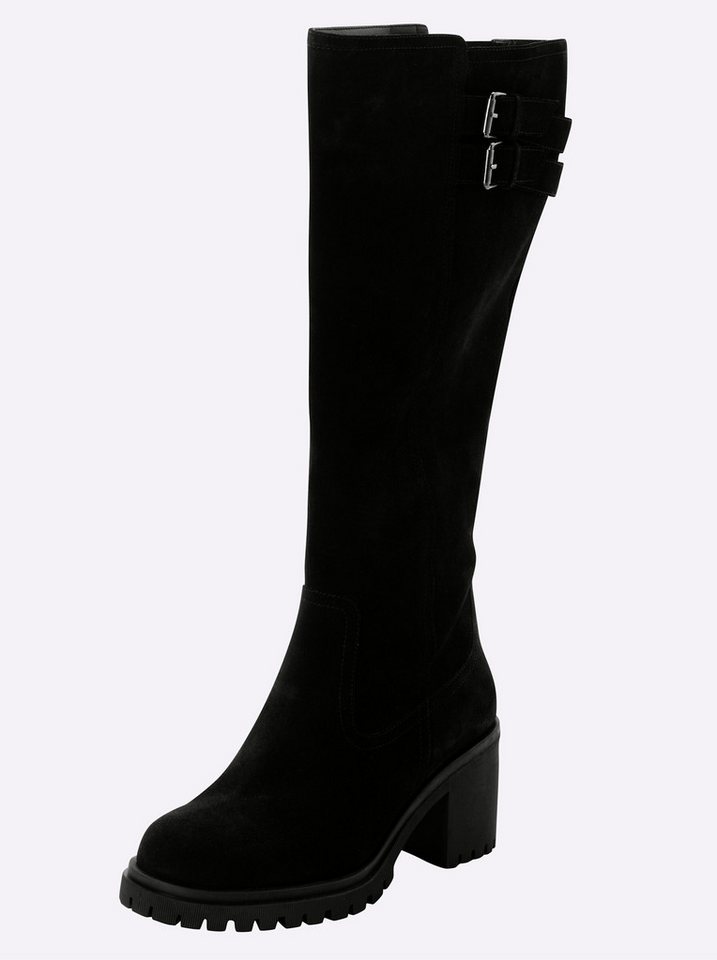 Sheego Weitschaftstiefel . Stiefel (schwarz)