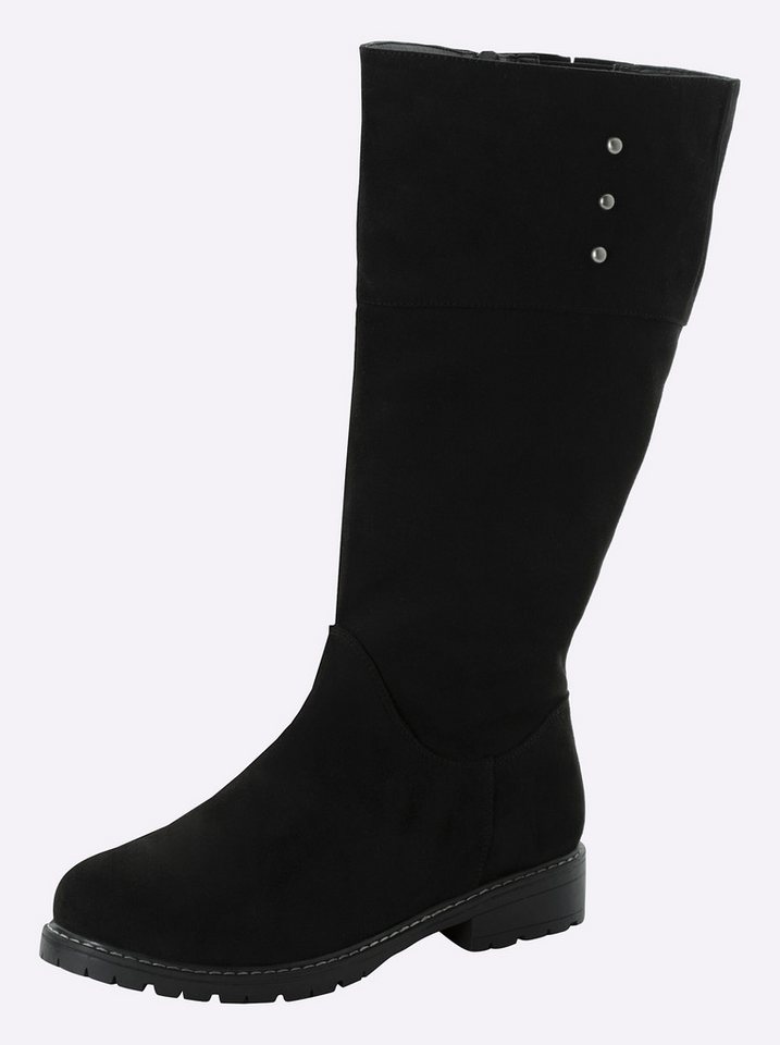 Sheego Weitschaftstiefel . Stiefel (schwarz)
