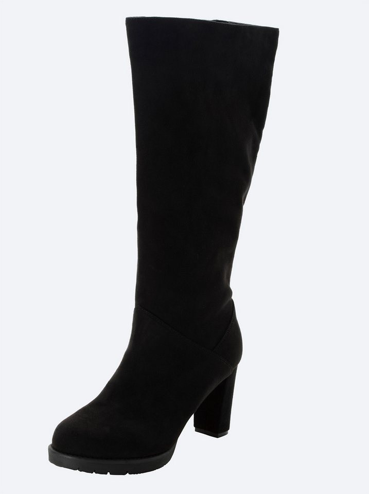 Sheego Weitschaftstiefel . Stiefel (schwarz)