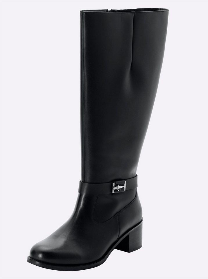 Sheego Weitschaftstiefel . Stiefel (schwarz)