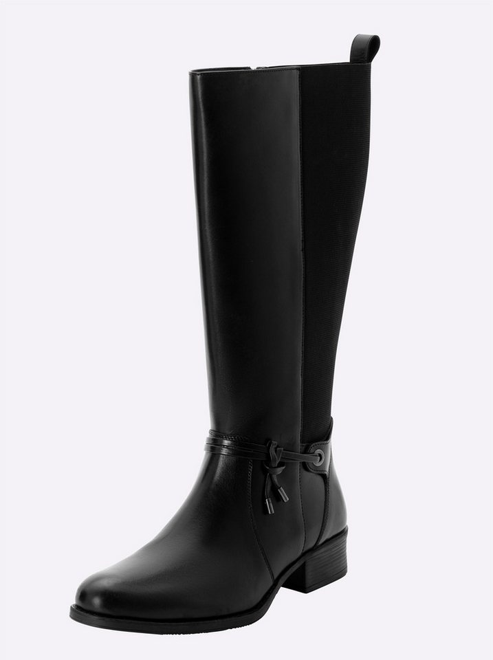 Sheego Weitschaftstiefel . Stiefel (schwarz)