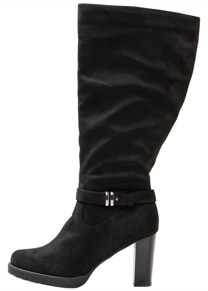 Sheego Weitschaftstiefel . Stiefel (schwarz)