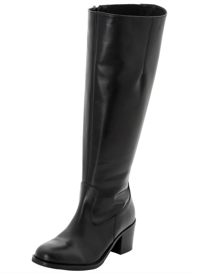 Sheego Weitschaftstiefel Stiefel (schwarz)