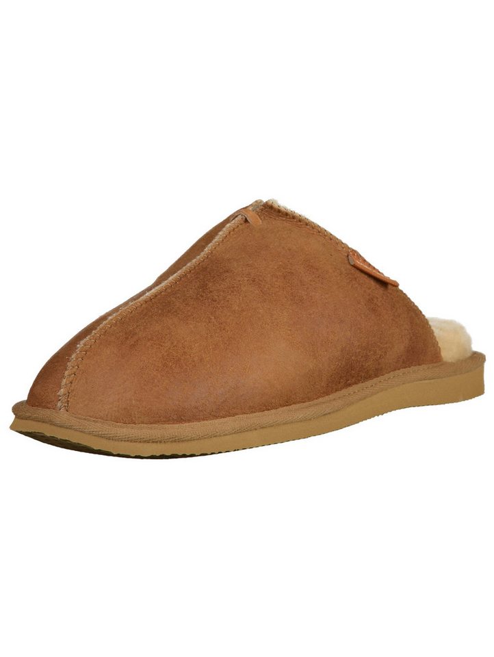 Shepherd Hausschuhe Leder Hausschuh (braun)