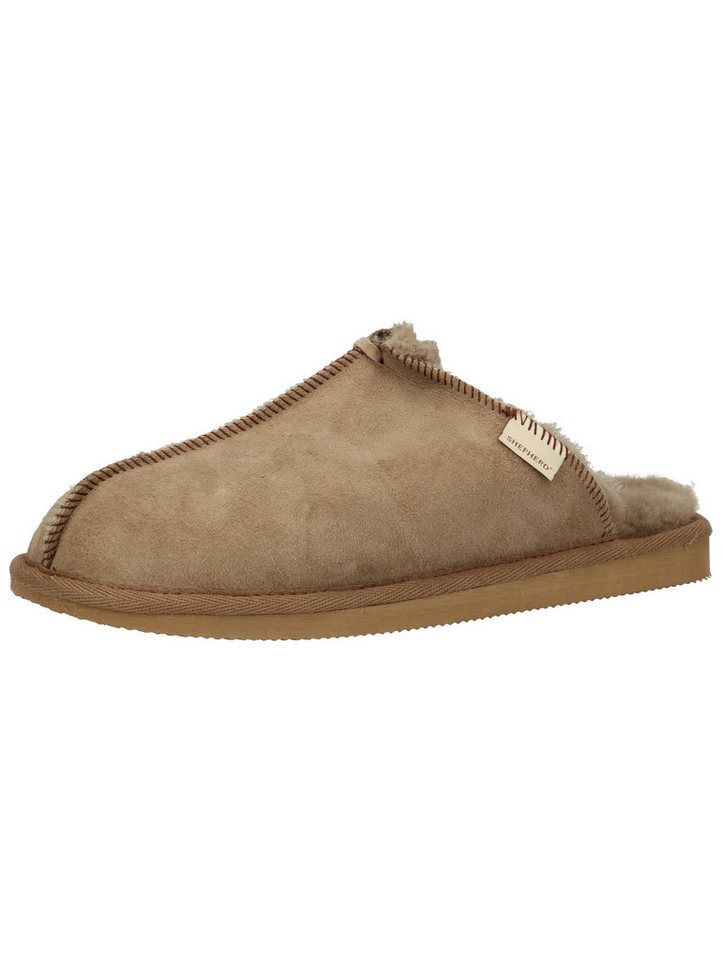 Shepherd Hausschuhe Leder Hausschuh (grau)