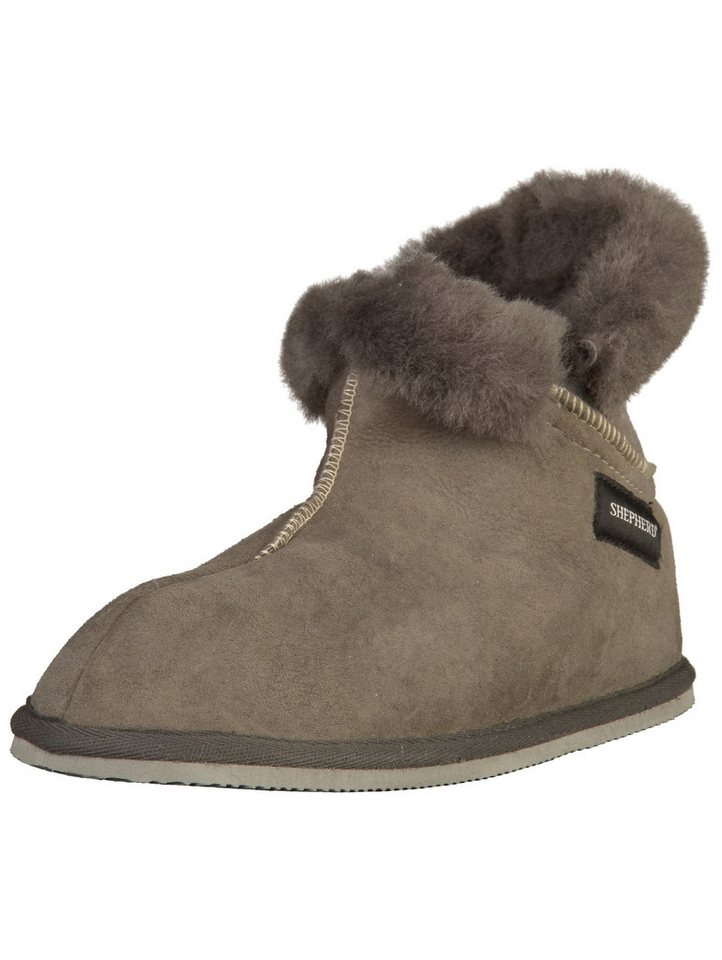 Shepherd Hausschuhe Leder Hausschuh (grau)