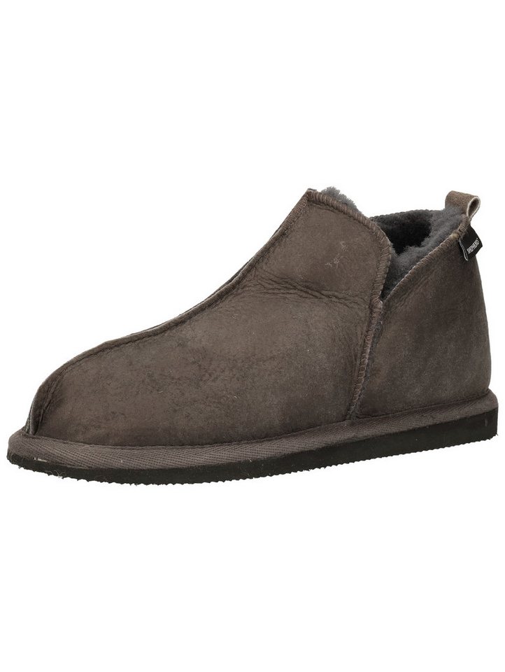 Shepherd Hausschuhe Leder Hausschuh (grau)