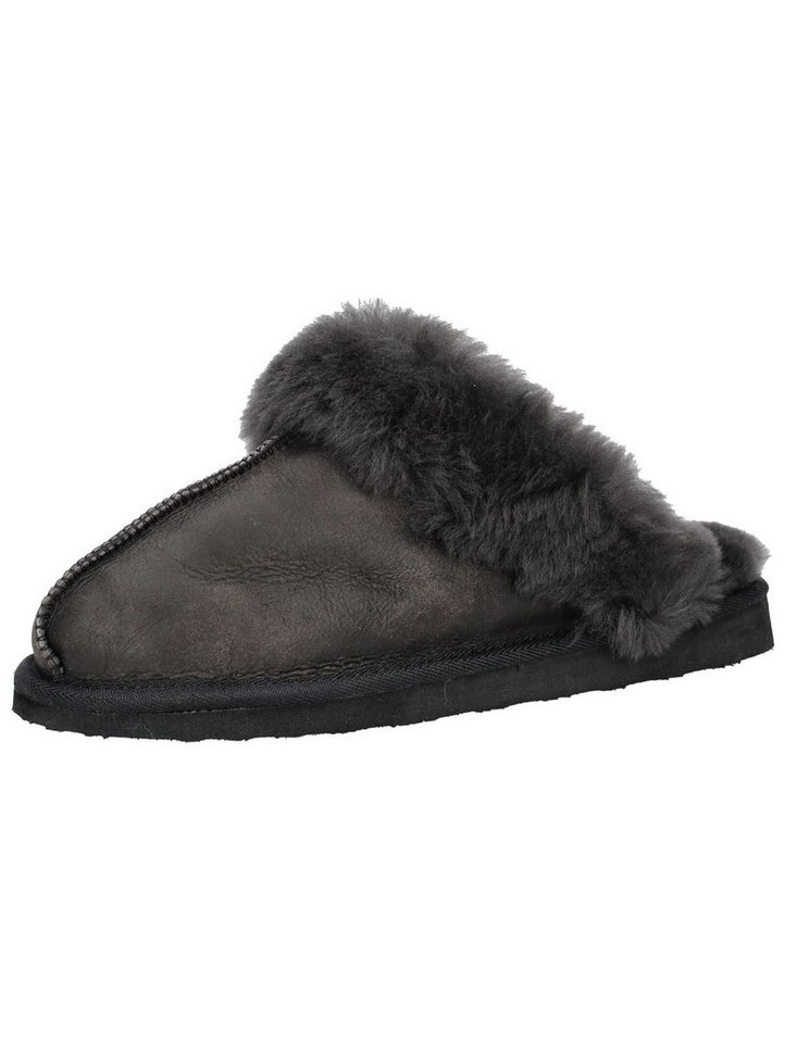 Shepherd Hausschuhe Leder . Hausschuh (schwarz)