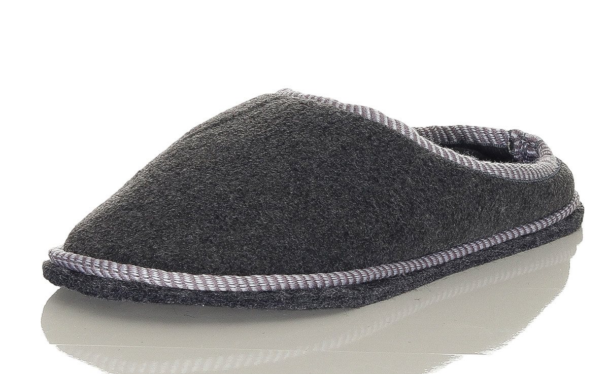 simaranda Hausschuhe Herren 37 42-43 Grau Hausschuh