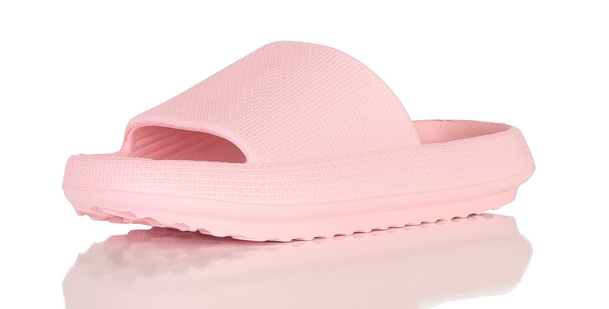simaranda Herren Damen Schlappen 4446 42-43 Rosa Schlappen