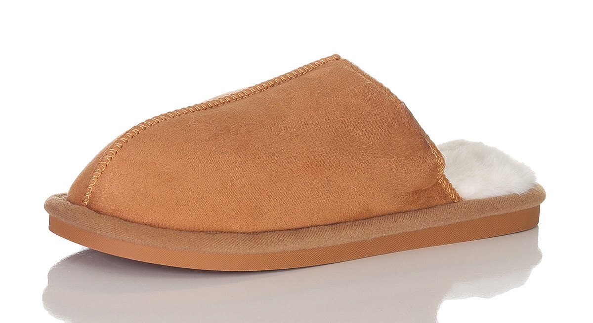 simaranda Herren Hausschuhe 732 42/43 Braun Hausschuh