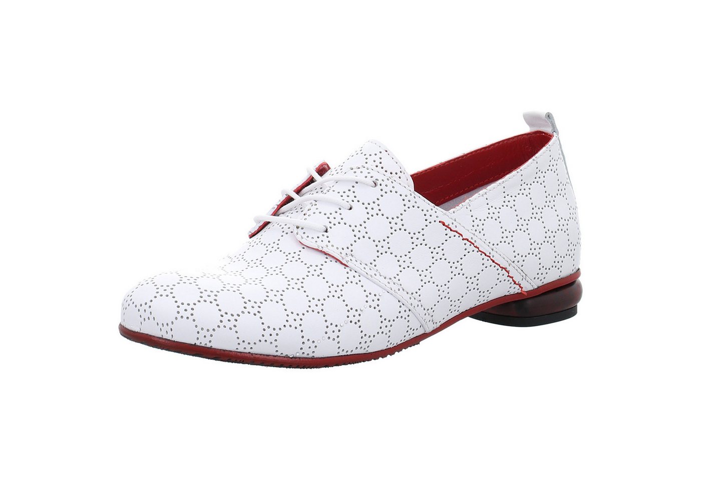 Simen Schnürschuh (rot/weiß)