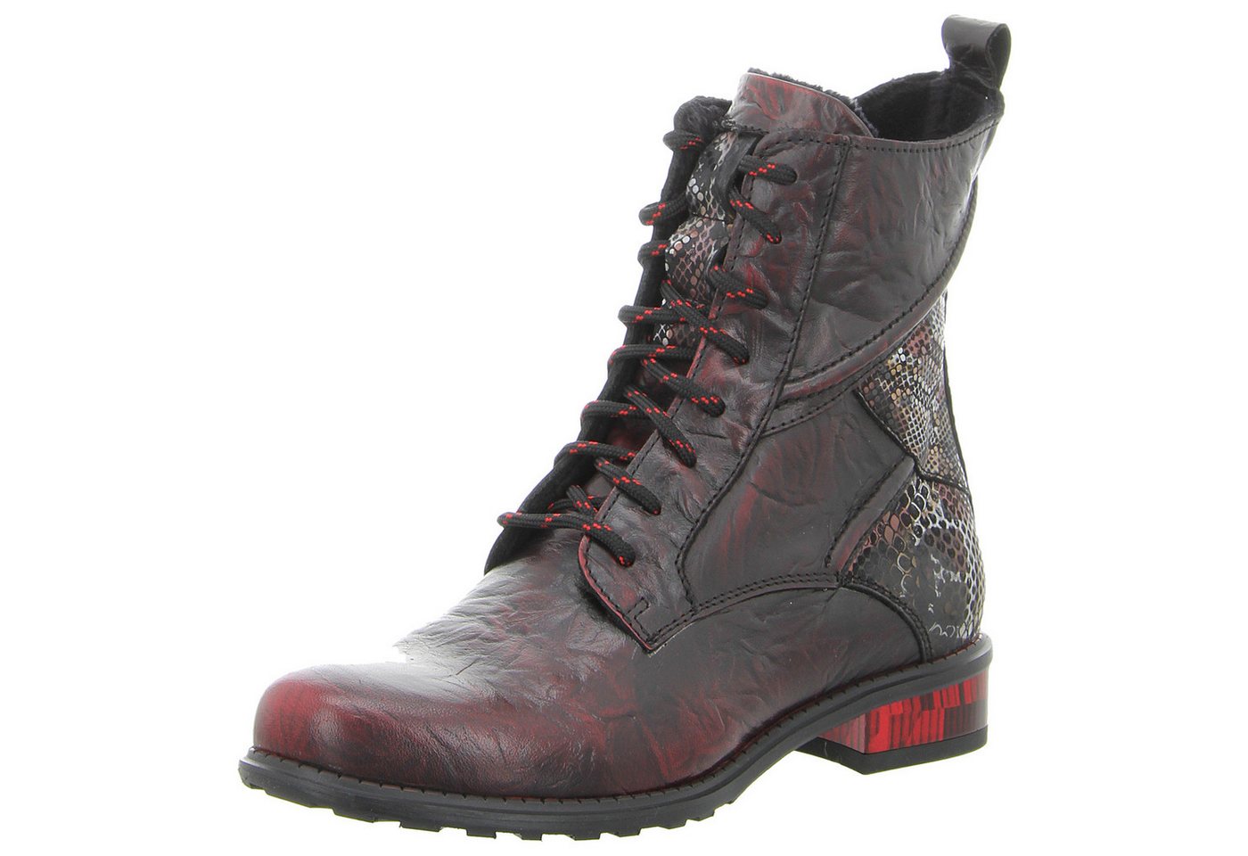 Simen Schnürstiefelette (rot)