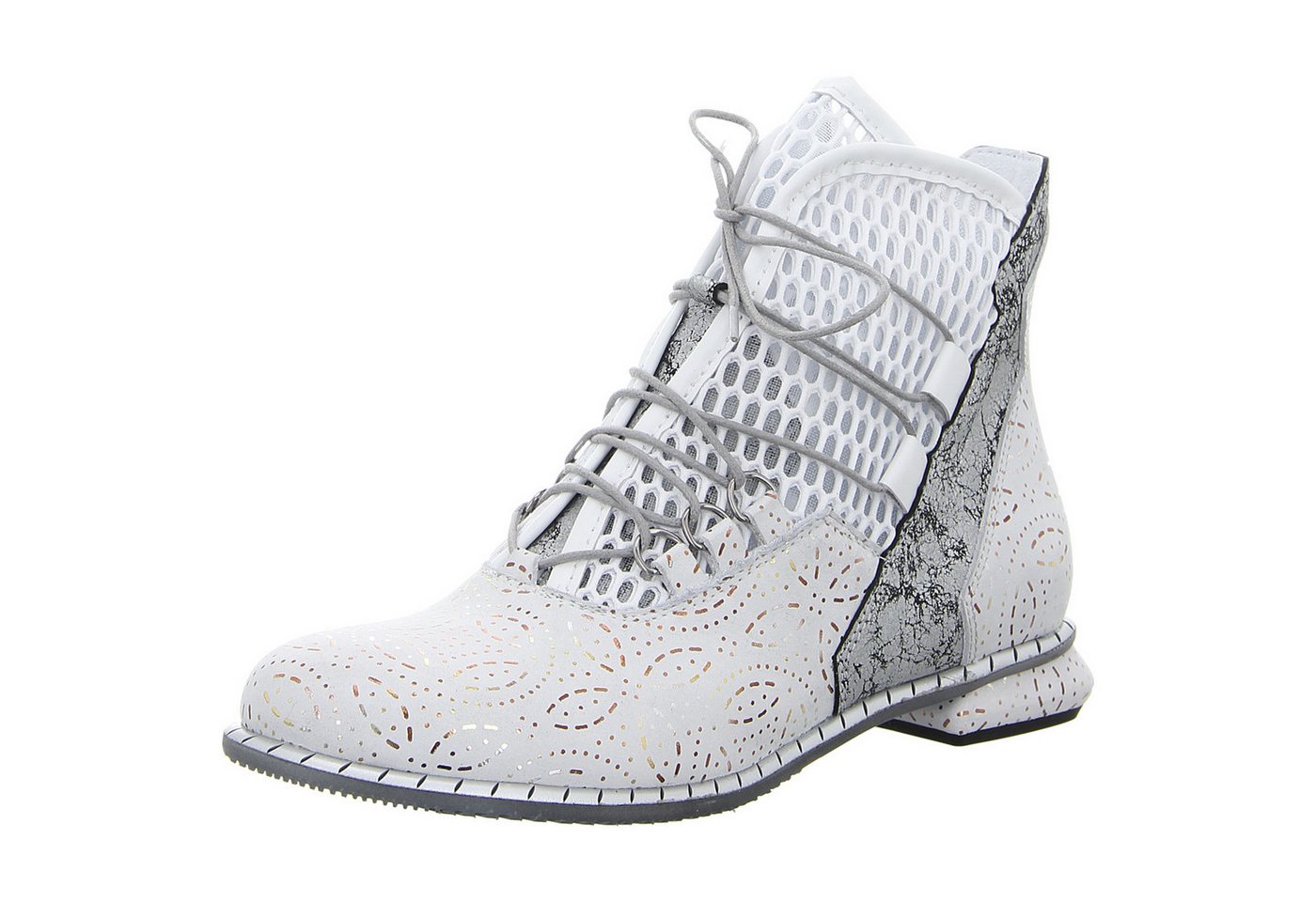 Simen Schnürstiefelette (weiß)