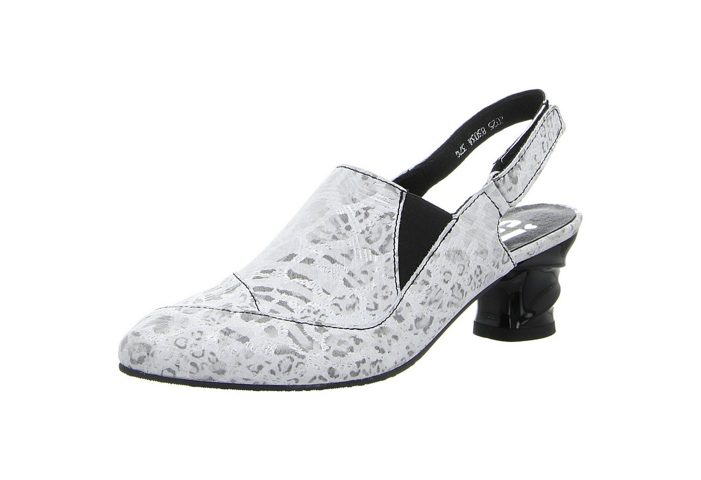 Simen Slingpumps (grau/schwarz)