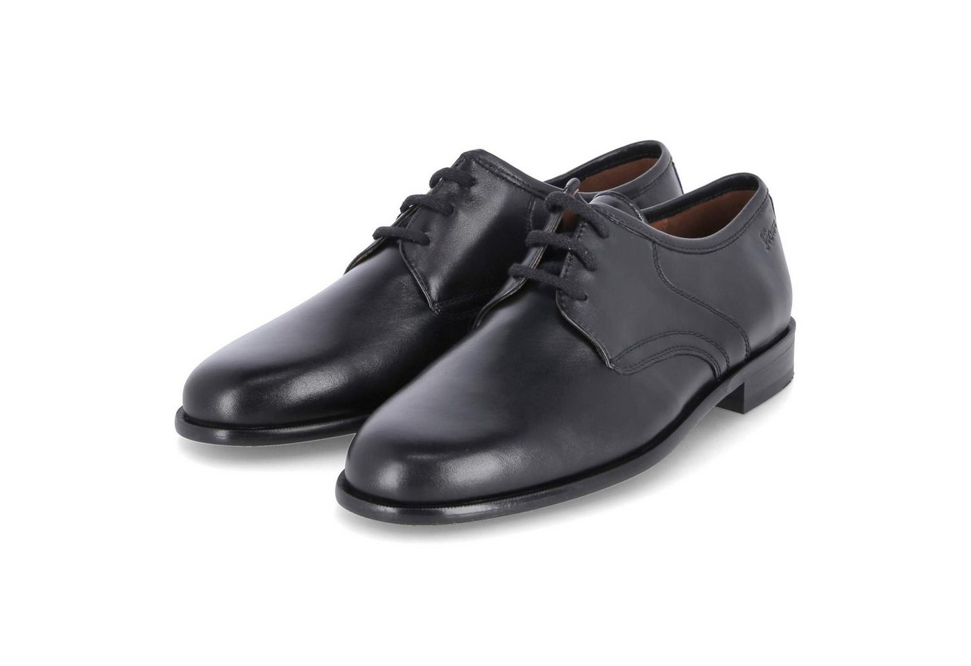 Sioux 27954 Herren Glattleder schwarz Schnürschuh