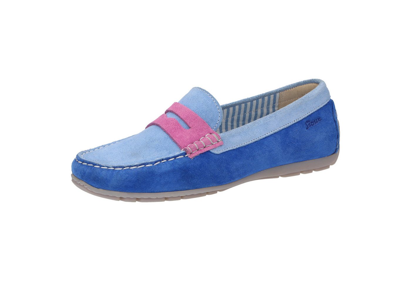 Sioux Carmona-700 Slipper (blau)