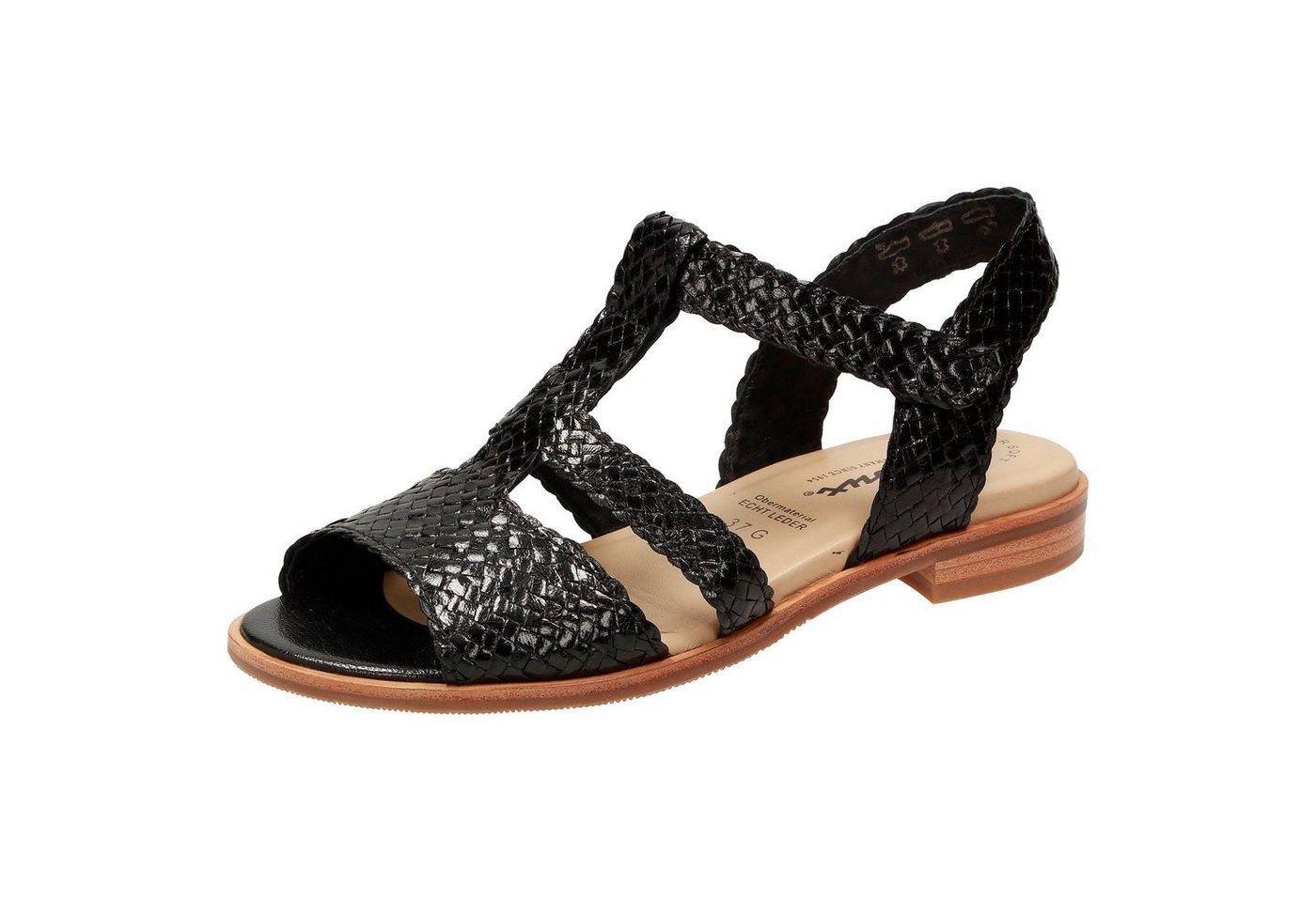 Sioux Cosinda-702 Sandale (schwarz)
