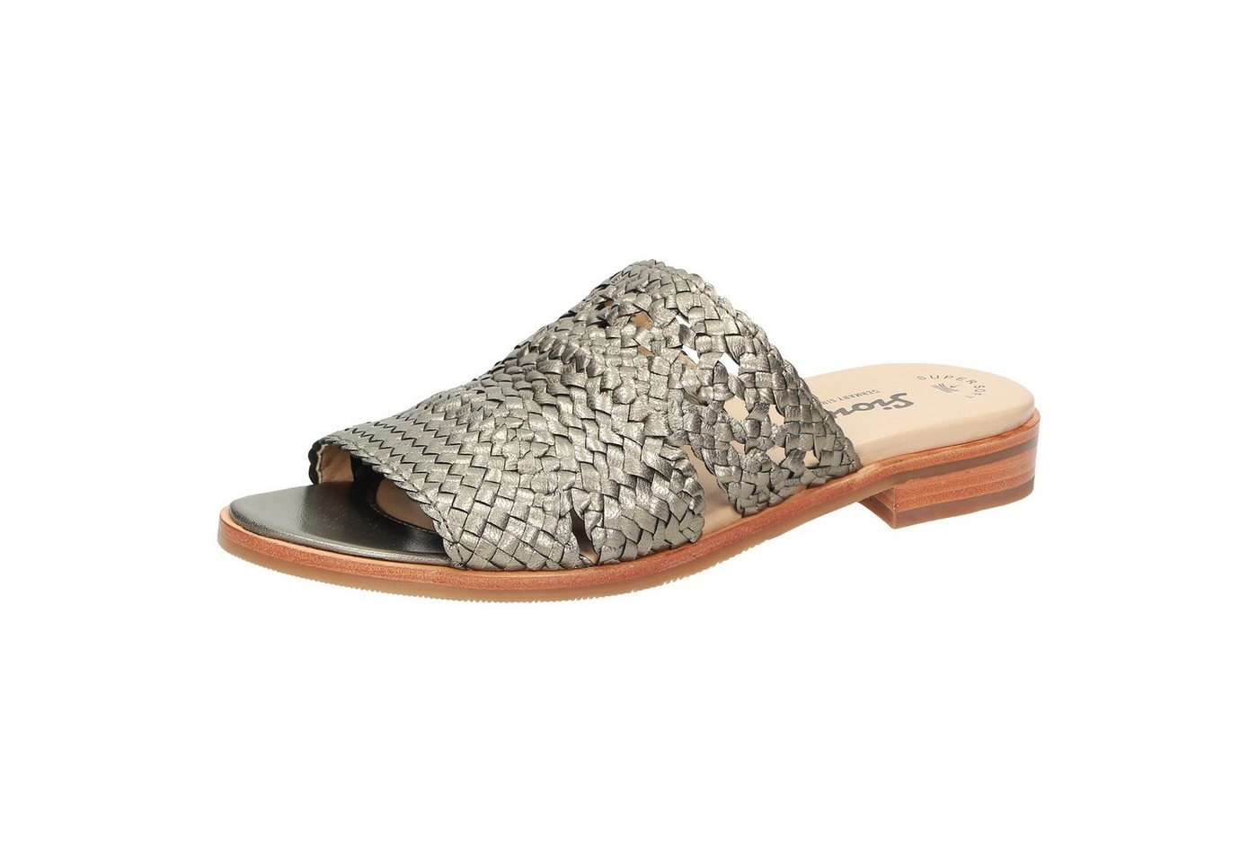 Sioux Cosinda-703 Pantolette (grün)