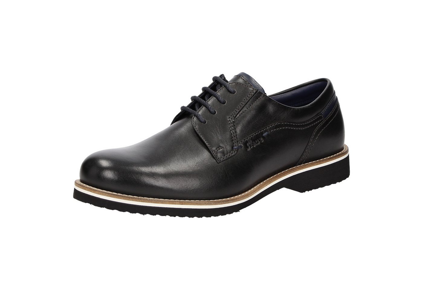 Sioux Dilip-716-H Schnürschuh (schwarz)
