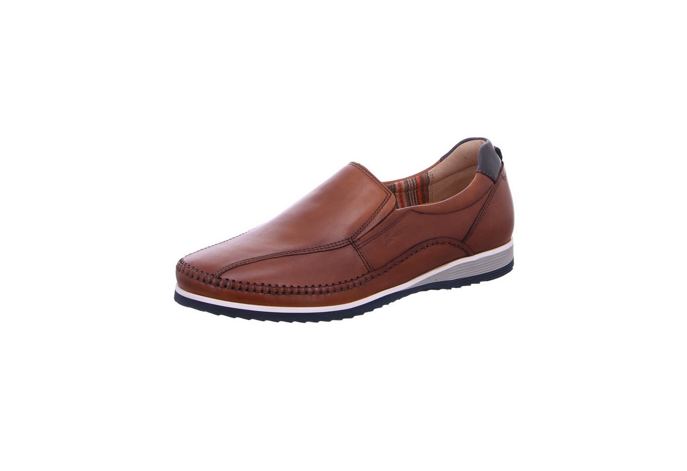 Sioux Hajoko-700 COGNAC Slipper