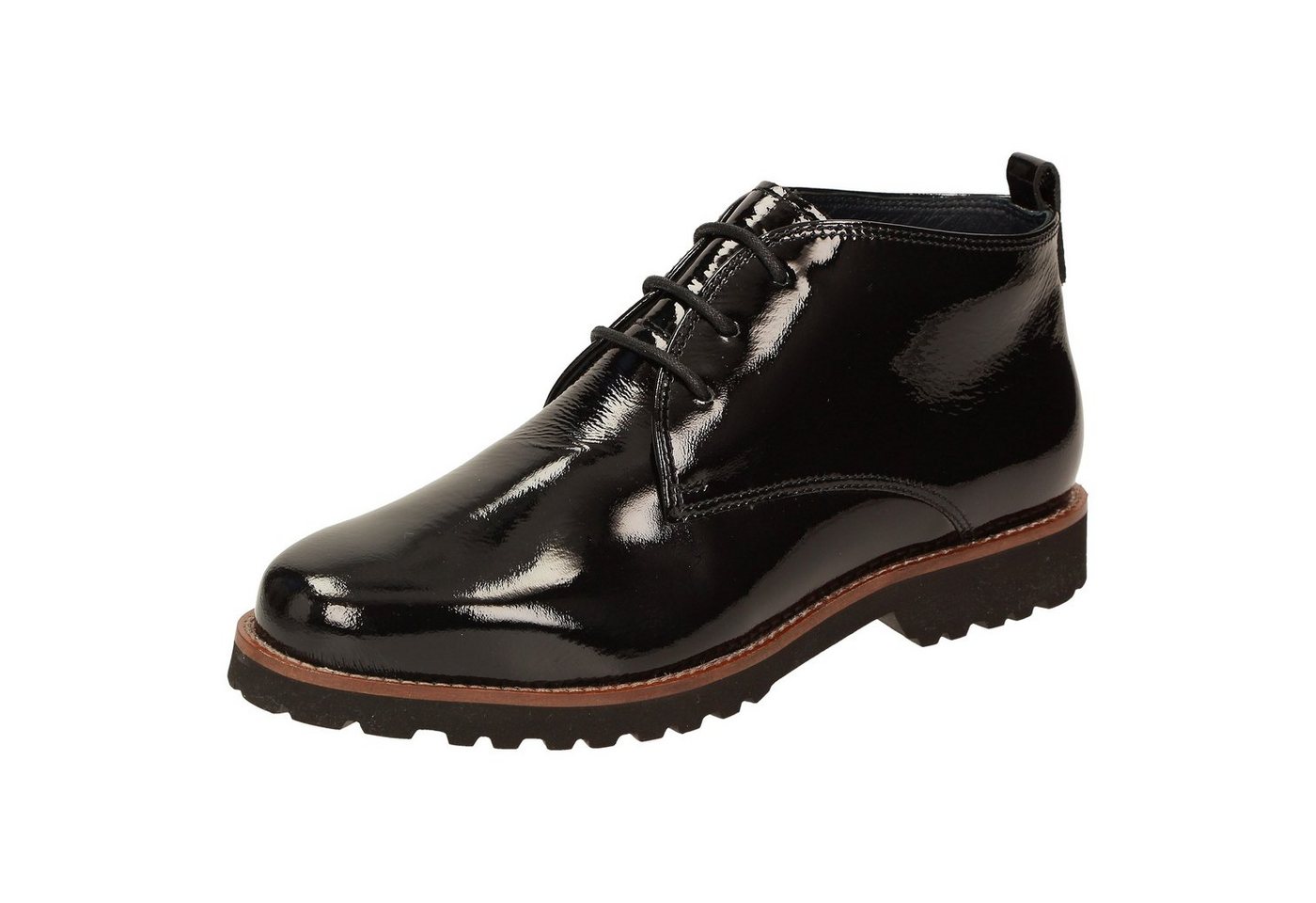 Sioux Meredith-702-H Schnürstiefelette (schwarz)