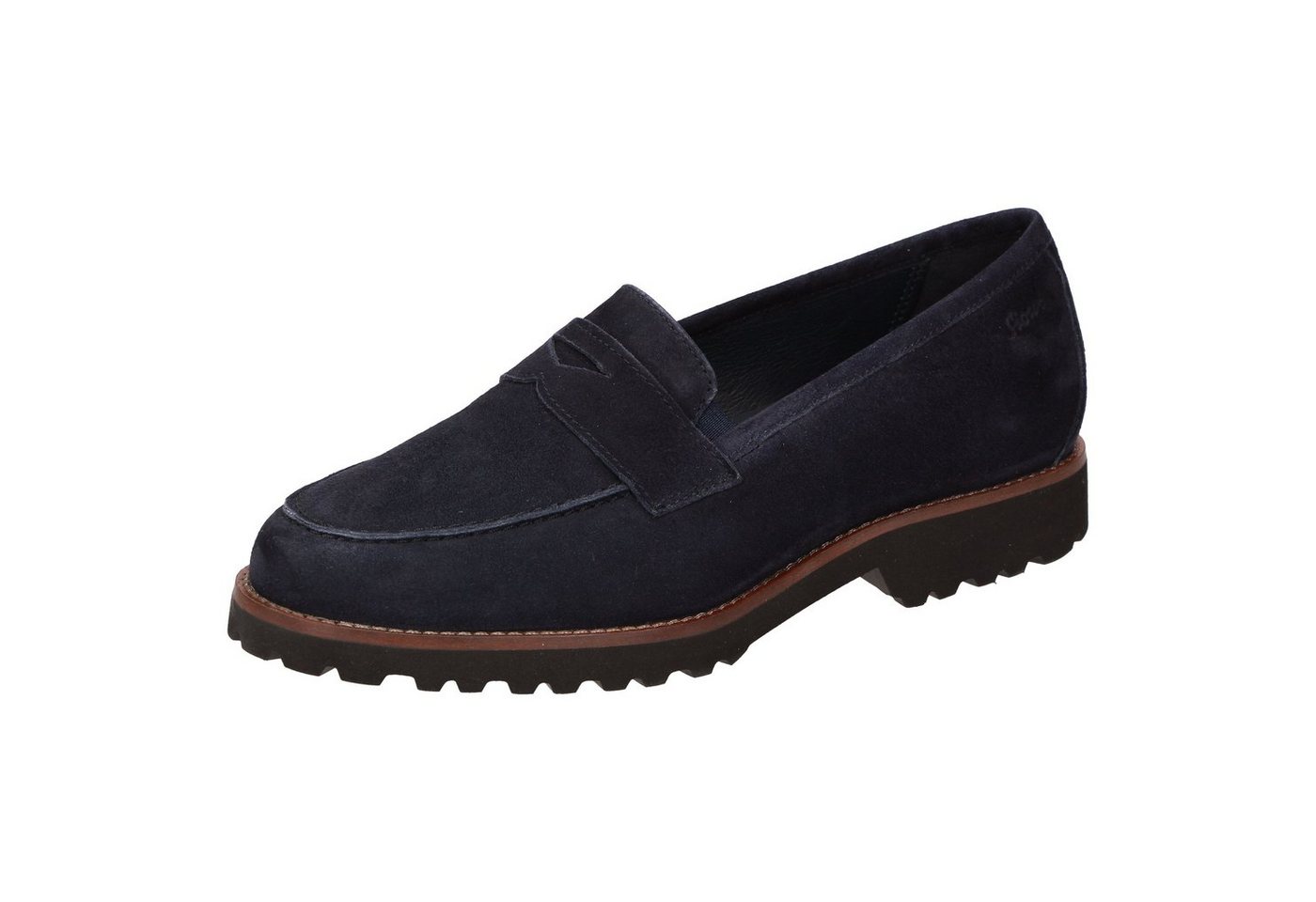 Sioux Meredith-709-H Slipper (blau)
