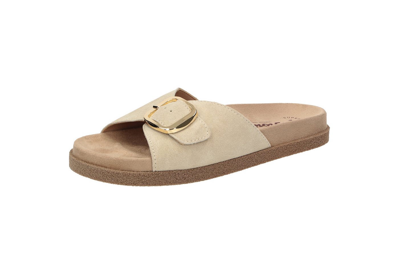 Sioux Yumidera-700 Pantolette (beige/braun)