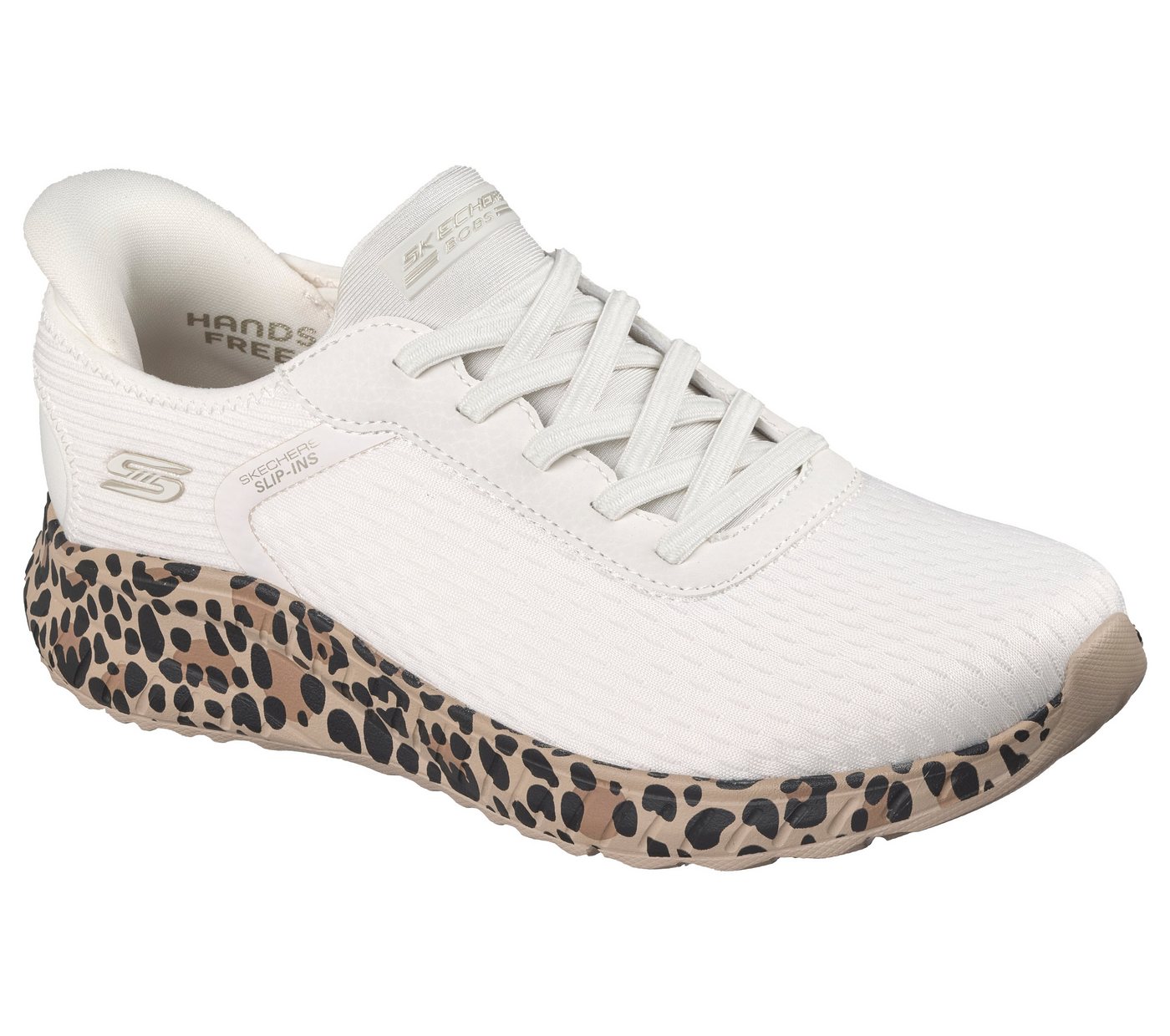 Skechers BOBS SQUAD CHAOS-DAILY PROWL Sneaker Slip on Sneaker, Freizeitsneaker mit No Tie Fit zum Schlupfen