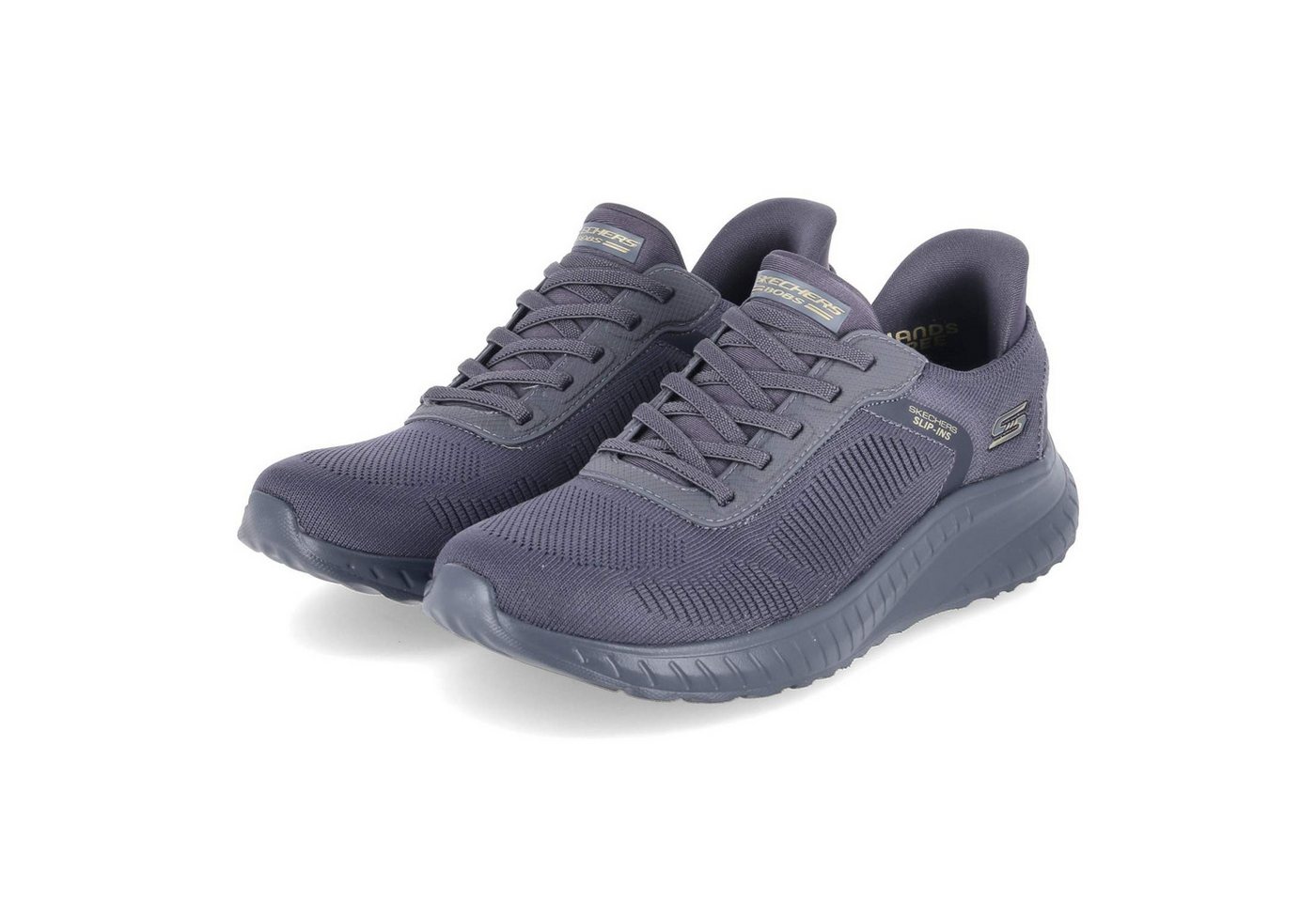 Skechers 117497 DKNV Damen Textil blau Schnürschuh