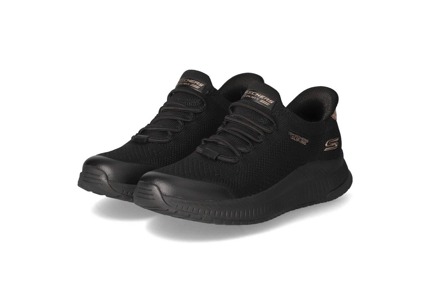 Skechers 117743 BBK Damen Textil black Slipper