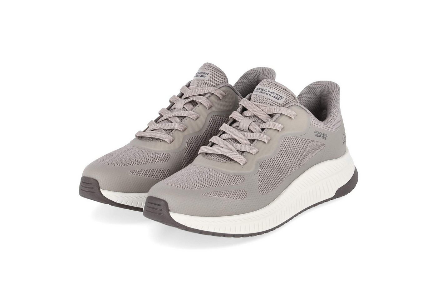 Skechers 118423 DKTP Herren Textil & Synthetik grau Schnürschuh
